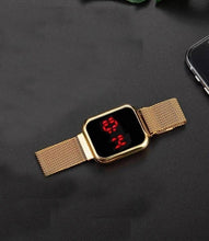 LED Display Digital Watch With Magnetic Strap