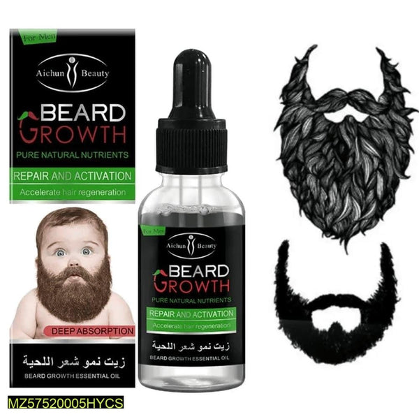 Beard Growth Essential Oil, 30ml