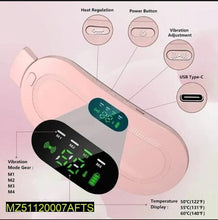 Electric Period Cramp Massager Vibrator Heating Belt For Menstrual Relief Pain