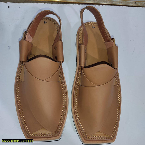 Leather Khaas Kaptan Chappal For Men