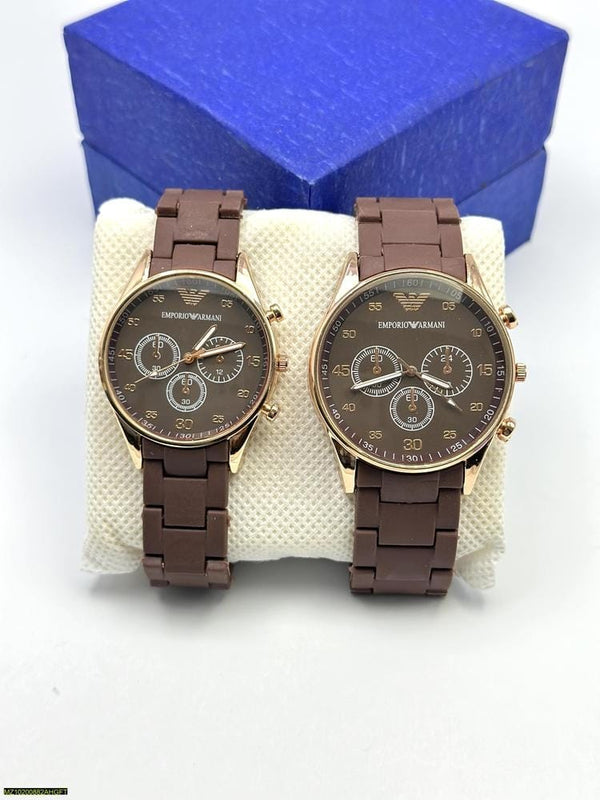 Couple's Casual Analogue Watch