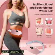 Electric Period Cramp Massager Vibrator Heating Belt For Menstrual Relief Pain