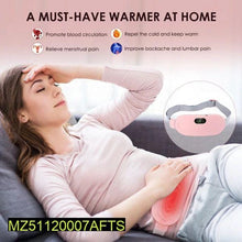 Electric Period Cramp Massager Vibrator Heating Belt For Menstrual Relief Pain