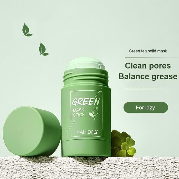 Green Tea Face Cleansing Mask And Purifying Clay Stick - 40g