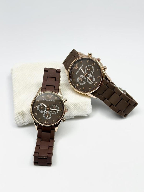 Couple's Casual Analogue Watch