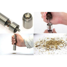 1 Pc Stainless Steel Manual Pepper Grinder